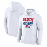 Colorado Avalanche Hometown Graphic Hoodie White
