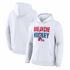 Colorado Avalanche Hometown Graphic Hoodie White