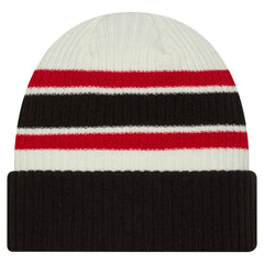 Buffalo Sabres New Era Vintage Cuffed Knit Hat Cream/Black