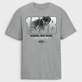Anze Kopitar Los Angeles Kings Franchise Points Record T-Shirt Gray