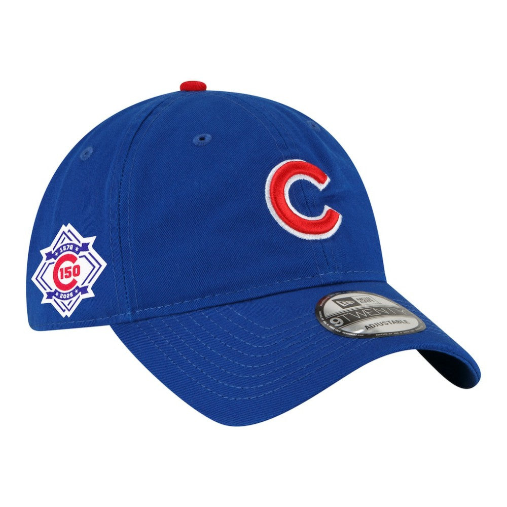 Chicago Cubs 150th Anniversary Casual Classic Adjustable Hat Royal | New Era