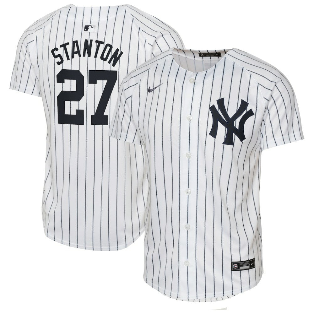 Giancarlo Stanton New York Yankees Youth Home Limited Player Jersey - White