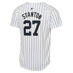Giancarlo Stanton New York Yankees Youth Home Limited Player Jersey - White