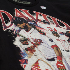 David Ortiz Boston Red Sox Legendary Collage Player T-Shirt Black | Mitchell & Ness