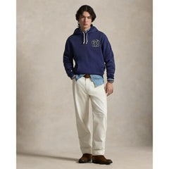 Yankees Polo Ralph Lauren Fleece Hoodie Navy