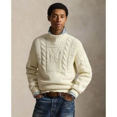 Yankees Polo Ralph Lauren Sweater Cream