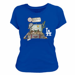 Los Angeles Dodgers Tiny Turnip Women's 2026 Spring Training T-Shirt Royal