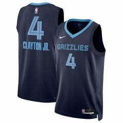 Walter Clayton Jr. Memphis Grizzlies Unisex Swingman Jersey - Icon Edition - Navy