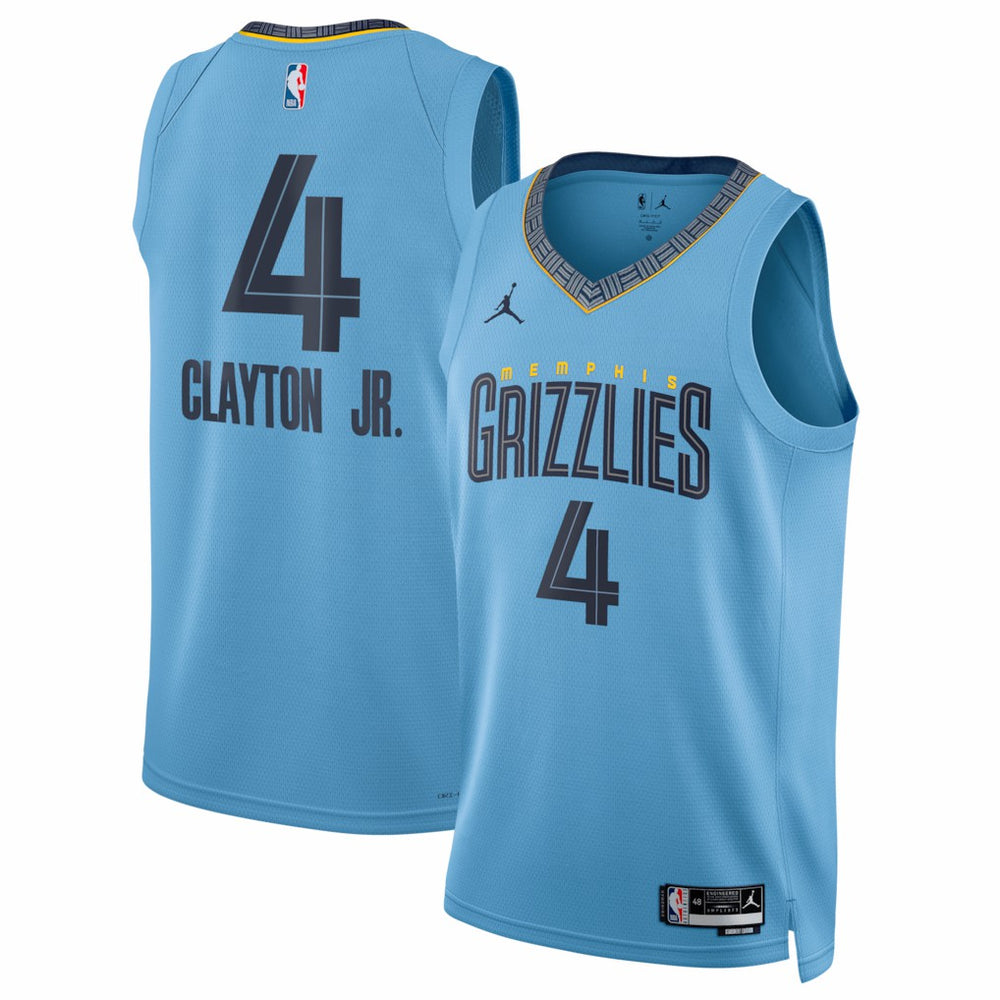 Walter Clayton Jr. Memphis Grizzlies Jordan Brand Unisex Swingman Jersey - Statement Edition - Light Blue shop