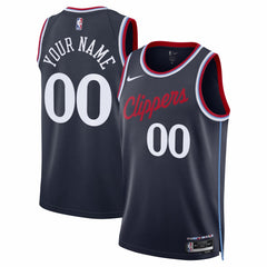 LA Clippers Unisex Swingman Custom Jersey - Icon Edition - Navy