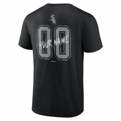 Chicago White Sox Hustle Personalized Name & Number T-Shirt Black