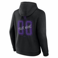 Colorado Rockies Hustle Personalized Name & Number Hoodie Black