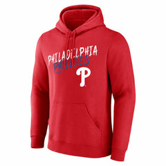 Philadelphia Phillies Hustle Personalized Name & Number Hoodie Red