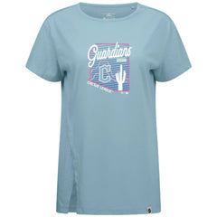 Cleveland Guardians Levelwear Women's Influx Spring Training Sunrise Bold T-Shirt Blue