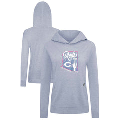 Cincinnati Reds Levelwear Women's Relay Spring Training Sunrise Bold Hoodie Light Blue