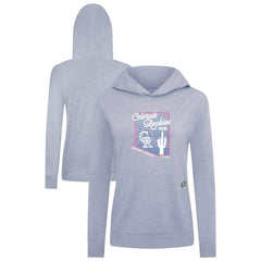 Colorado Rockies Levelwear Women's Relay Spring Training Sunrise Bold Hoodie Light Blue