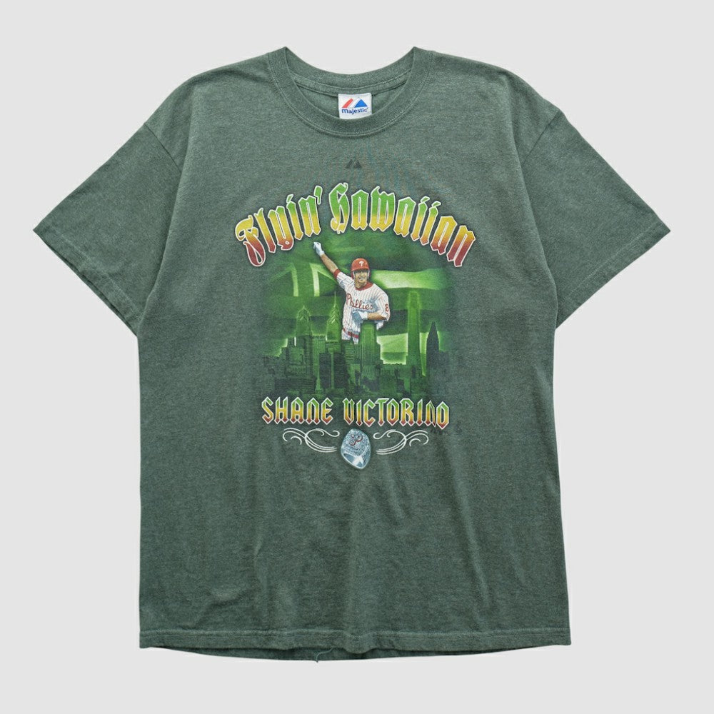 Philadelphia Phillies Majestic 2010s T-shirt Green Vintage