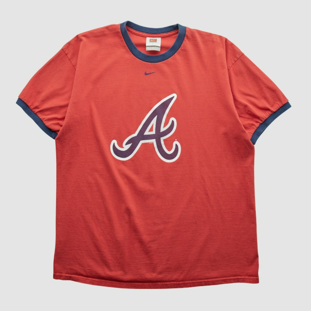 Atlanta Braves 2000s T-shirt Red Vintage | Nike