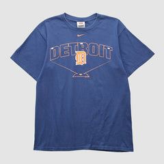 Detroit Tigers 2000s T-shirt Navy Vintage | Nike