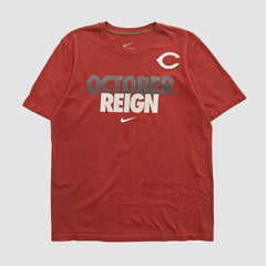Cincinnati Reds 2010s T-shirt Maroon Vintage | Nike