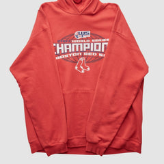 World Series CSA 2007 Hooded Pullover Sweatshirt Red Vintage