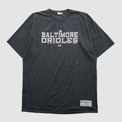 Baltimore Orioles Majestic 2006 T-shirt Charcoal Vintage