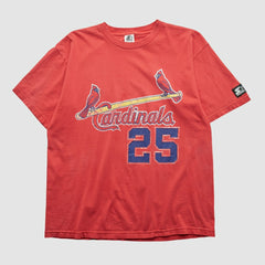 St. Louis Cardinals Starter 90s T-shirt Red Vintage