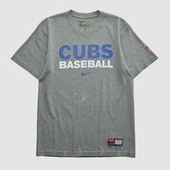 Chicago Cubs 2000s T-shirt Dark Heather Gray Vintage | Nike