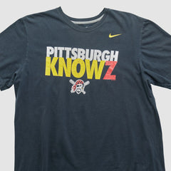 Pittsburgh Pirates 2010s T-shirt Black Vintage | Nike