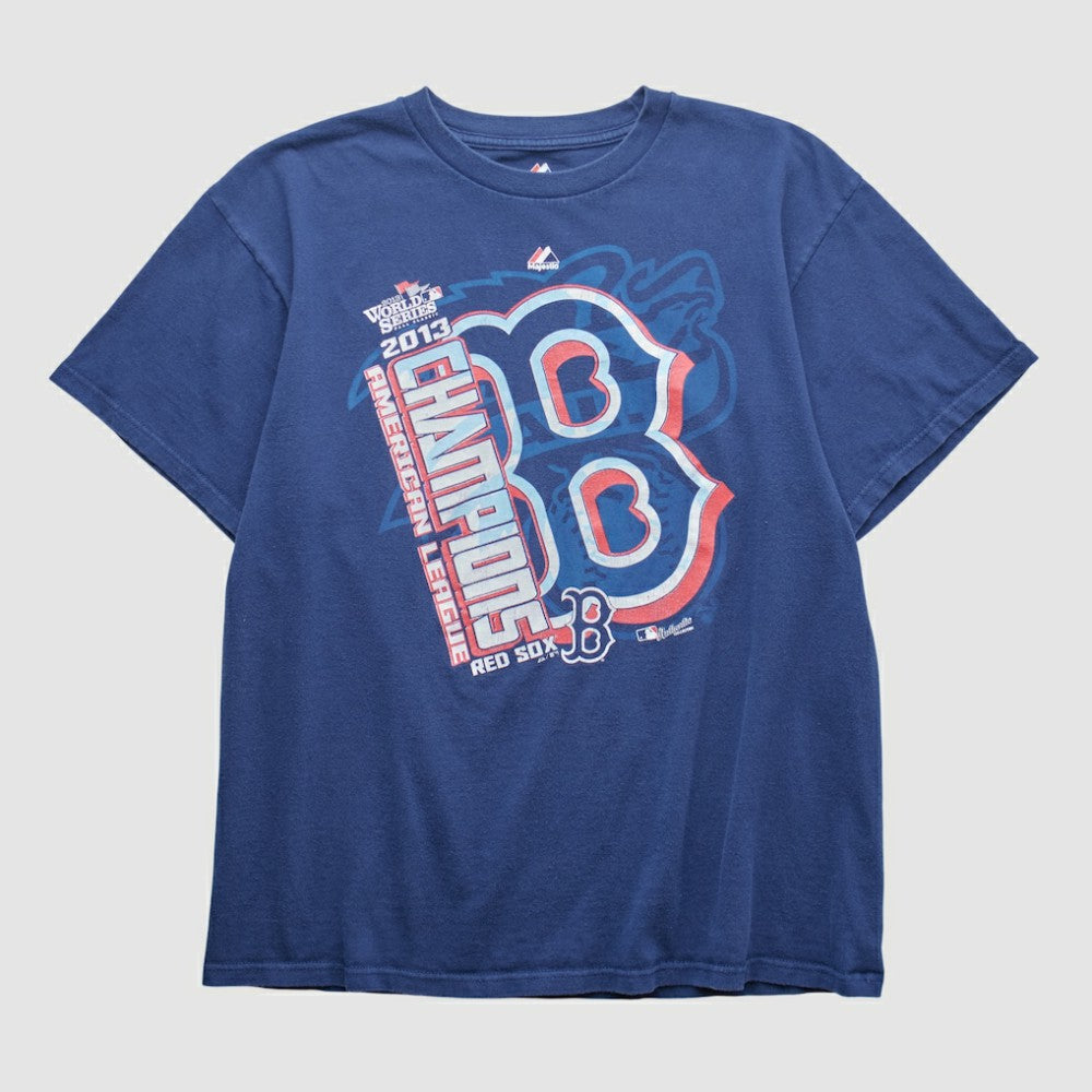 Boston Red Sox Majestic 2013 T-shirt Navy Vintage