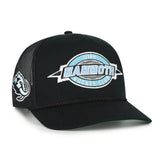 Utah Mammoth '47 Frame Out Mesh Rope Hitch Adjustable Hat Black