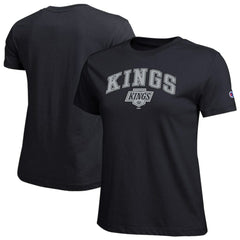 Los Angeles Kings Champion Women's Arch Mascot Logo T-Shirt Black