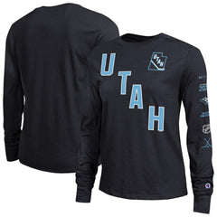 Utah Mammoth Champion Women's 2-Hit Long Sleeve T-Shirt Black