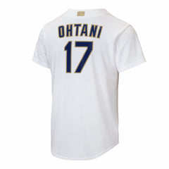 Shohei Ohtani Los Angeles Dodgers Youth 2026 Gold Collection Home Replica Jersey - White