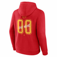 Calgary Flames Hustle Personalized Name & Number Hoodie Red