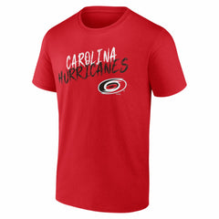Carolina Hurricanes Hustle Personalized Name & Number T-Shirt Red
