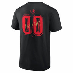 Ottawa Senators Hustle Personalized Name & Number T-Shirt Black