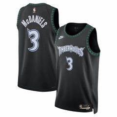 Jaden McDaniels Minnesota Timberwolves Unisex Swingman Jersey - Classic Edition - Black
