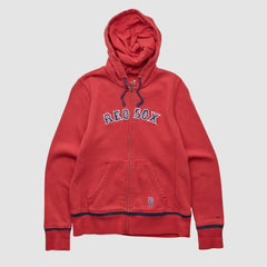 Boston Red Sox 2000s Hooded Full Zip Sweatshirt Red Vintage | Nike