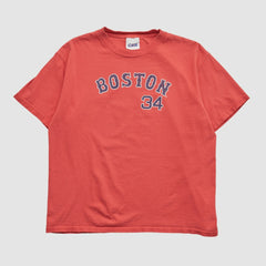 Boston Red Sox CSA 2000s T-shirt Red Vintage