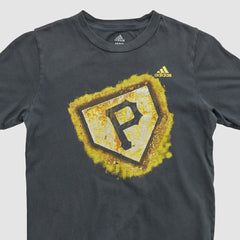 Pittsburgh Pirates Adidas 2010s T-shirt Black Vintage