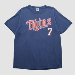 Minnesota Twins Lee Sport 2000s T-shirt Navy Vintage