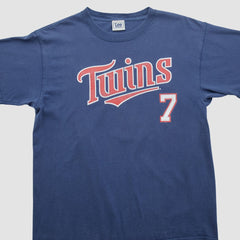 Minnesota Twins Lee Sport 2000s T-shirt Navy Vintage