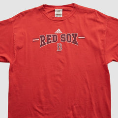 Boston Red Sox Adidas 2000s T-shirt Red Vintage