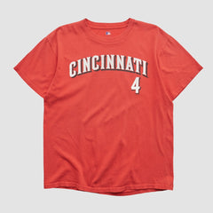 Cincinnati Reds Majestic 2000s T-shirt Red Vintage