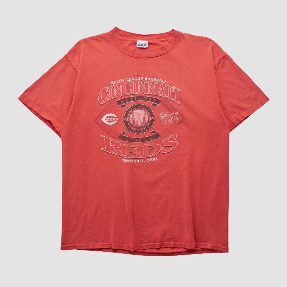 Cincinnati Reds CSA 2000s T-shirt Red Vintage