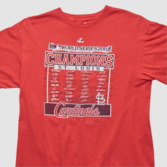 St. Louis Cardinals Majestic 2011 T-shirt Red Vintage
