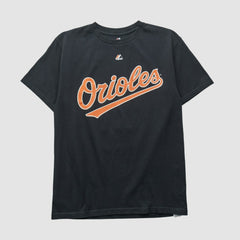Baltimore Orioles Majestic 2000s T-shirt Black Vintage