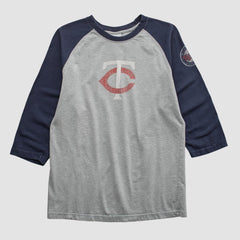 Minnesota Twins Majestic 2000s T-shirt Heather Gray Vintage
