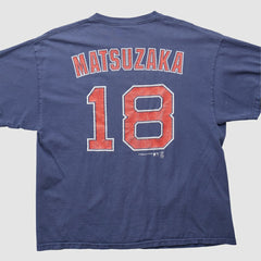 Boston Red Sox Delta 2000s T-shirt Navy Vintage